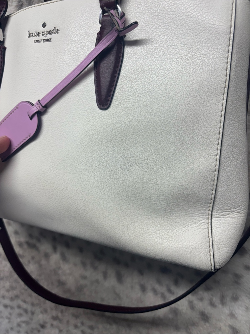 KATE SPADE DANI TRIPLE COMPARTMENT SATCHEL - Picture 9 of 14